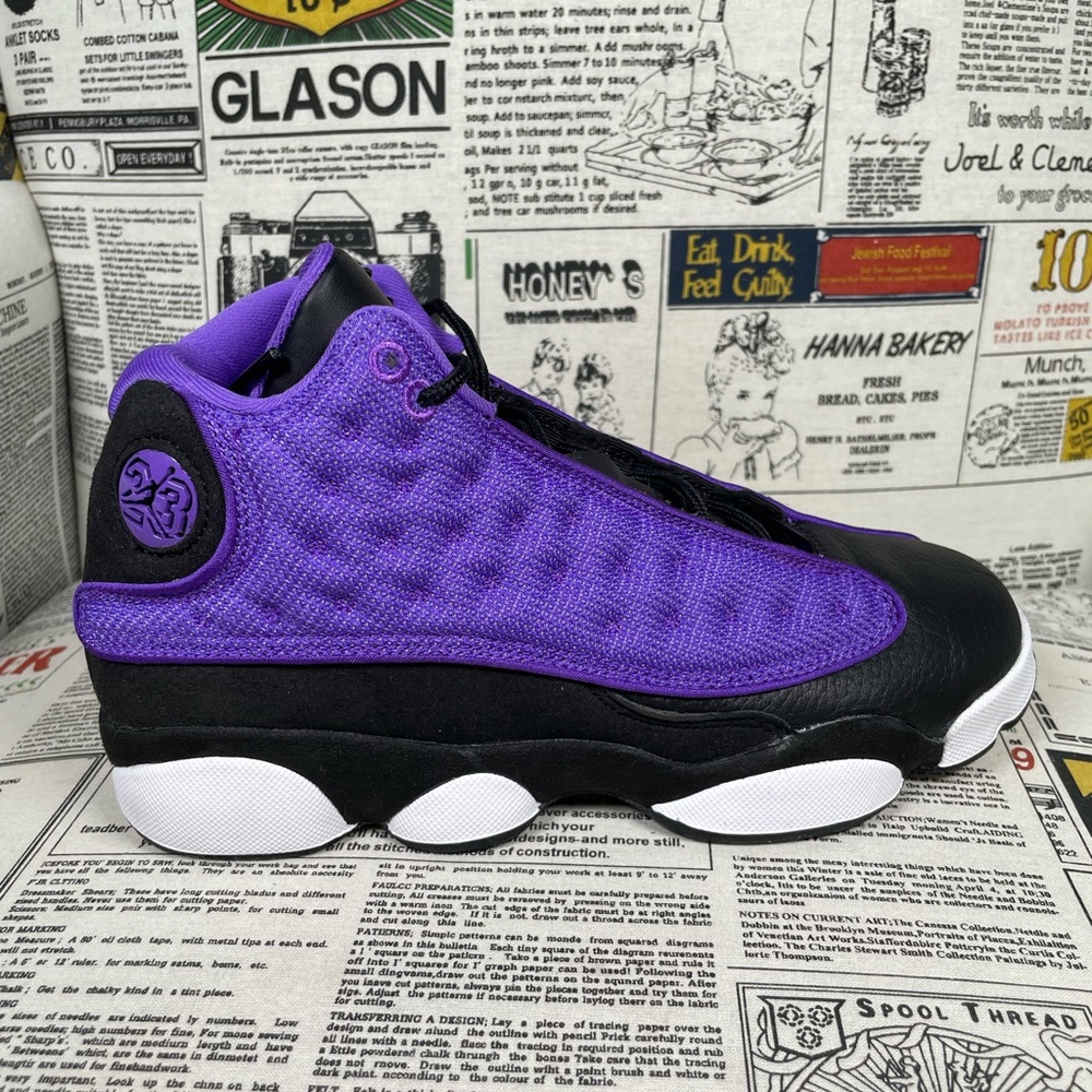 Nike Air Jordan 13 Retro (GS) Purple Venom FD4648-501 6.5Y No Box